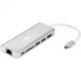 Wentronic goobay - Σταθμός σύνδεσης - (USB-C) - 10Mb LAN (76788)