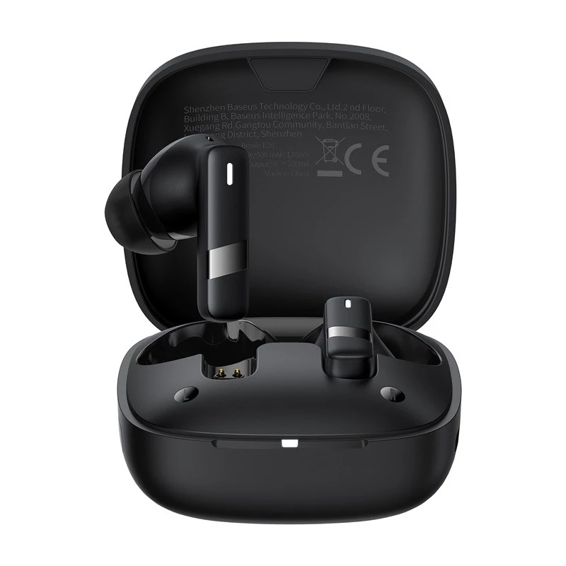 Baseus Bowie E20 Headset Ασύρματο In-Ear Κλήσεις/Μουσική Bluetooth Μαύρο