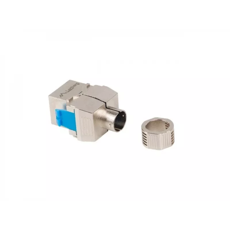 Keystone module Lanberg KSF8-4000 επίπεδο μπλε ασημί RJ-45