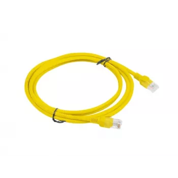 PATCHCORD Cat.5E UTP 2M κίτρινο FLUKE PASSED LANBERG 10-PACK