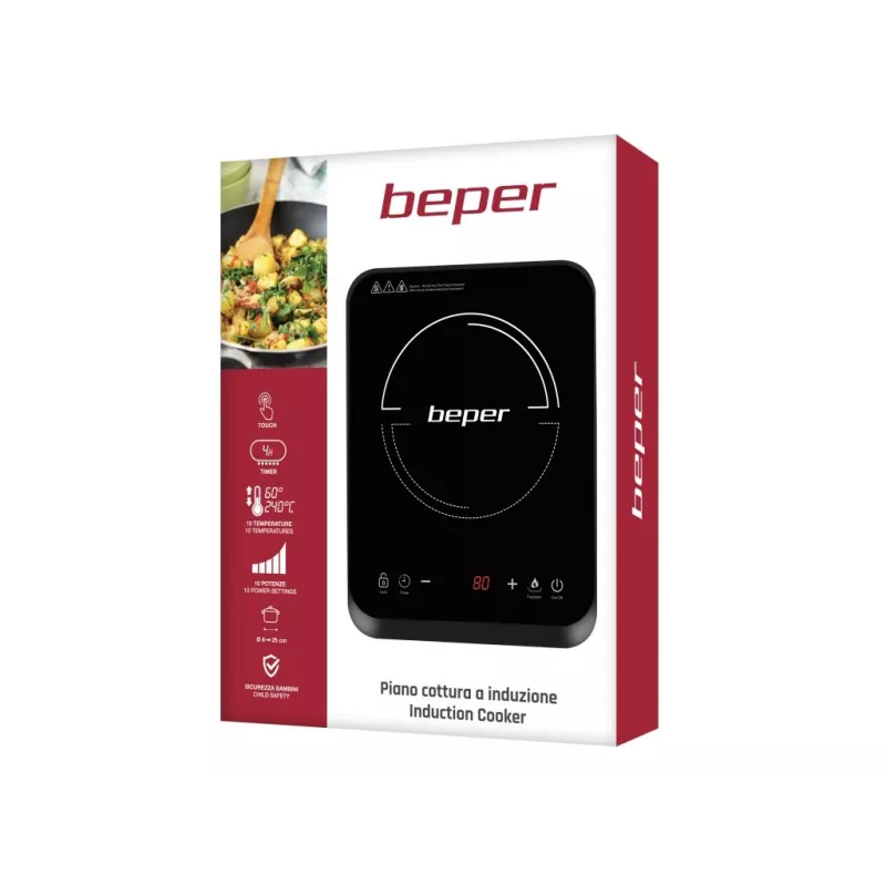 Επαγωγική εστία Beper BF.700 1 ζώνη Touch Control