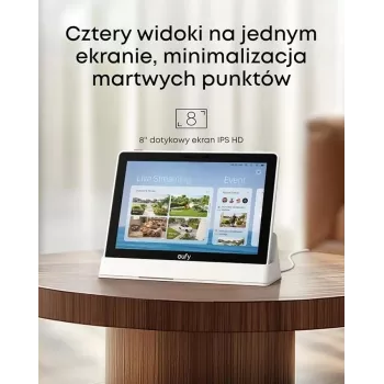 Βοηθός οικιακής ασφάλειας Anker Eufy T87A03W1 Smart συσκευή Μαύρο/Λευκό