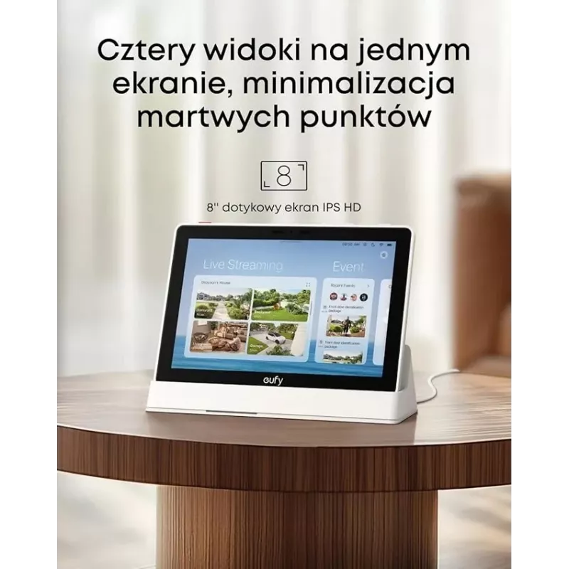 Βοηθός οικιακής ασφάλειας Anker Eufy T87A03W1 Smart συσκευή Μαύρο/Λευκό