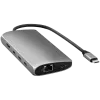 Satechi USB-C Multiport Adapter 8K με Ethernet V3 space grey (ST-P8KEM)