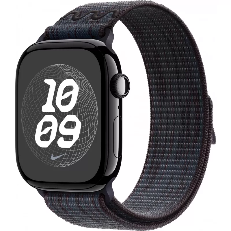 Λουράκι Apple 46mm μαύρο/μπλε Nike Sport Loop Smartwatch