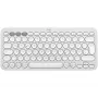 Logitech Pebble Keys 2 K380S Tonal White Γερμανικό BTN/ACENTRAL-419UNIVERSAL (920-011796)