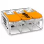 WAGO 221-613 - διαφανές - 41 A - 450 V - 22,9 mm - 10,1 mm