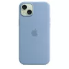 Apple iPhone 15 Plus Σιλικονούχα Θήκη με MagSafe - Winterblau
