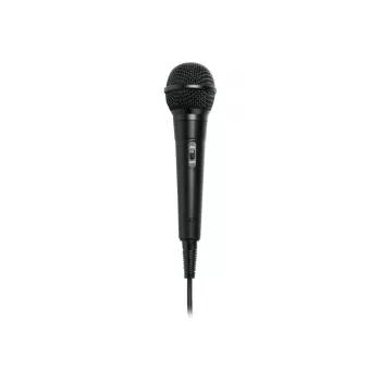 Muse MC-20B επαγγελματικό ενσύρματο μικρόφωνο, -73 dB, 30–15000 Hz, καλώδιο 3 m, βύσμα 6,3 mm, μαύρο