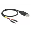 Καλώδιο USB DeLOCK 85402 0,3 m USB A μαύρο