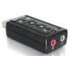 DeLOCK USB Sound Adapter 7.1 - Κάρτα ήχου - Στερεοφωνικός - USB (61645)