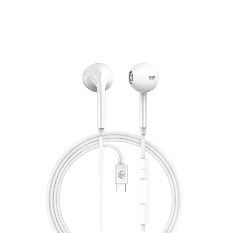 In-Ear ακουστικά Tellur Basic Urbs Type-C Λευκό