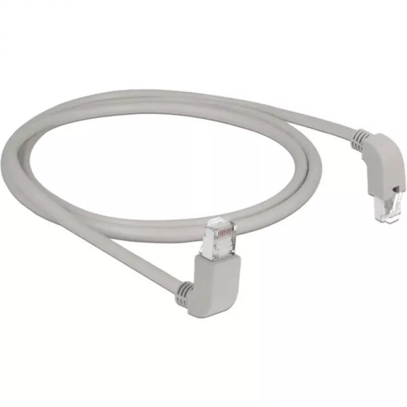 Καλώδιο δικτύου DeLOCK 85871 Cat6a S/FTP 1m Γκρι