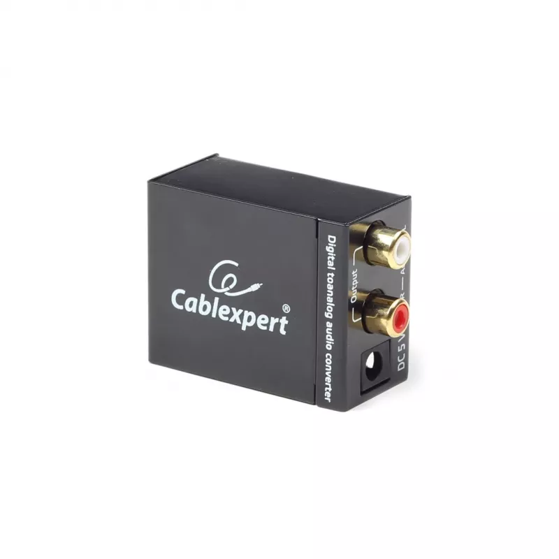 Gembird DSC-OPT-RCA-001 Μετατροπέας ήχου Μαύρο