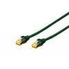 Καλώδιο patch Digitus CAT 6A S/FTP 0,5 m πράσινο DK-1644-A-005/G
