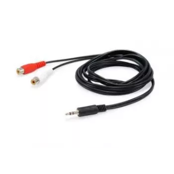 Equip 147093 Καλώδιο ήχου 250 m 2 x Cinch 3,5 mm μαύρο