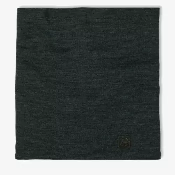 Buff Merino Heavyweight Solid Forest θερμοφόρο λαιμού – αδιάρρηκτο θερμοφόρο λαιμού από μαλλί μερινό, unisex, σκούρο πράσινο