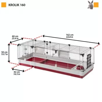 FERPLAST Krolik 160 - Κλουβί