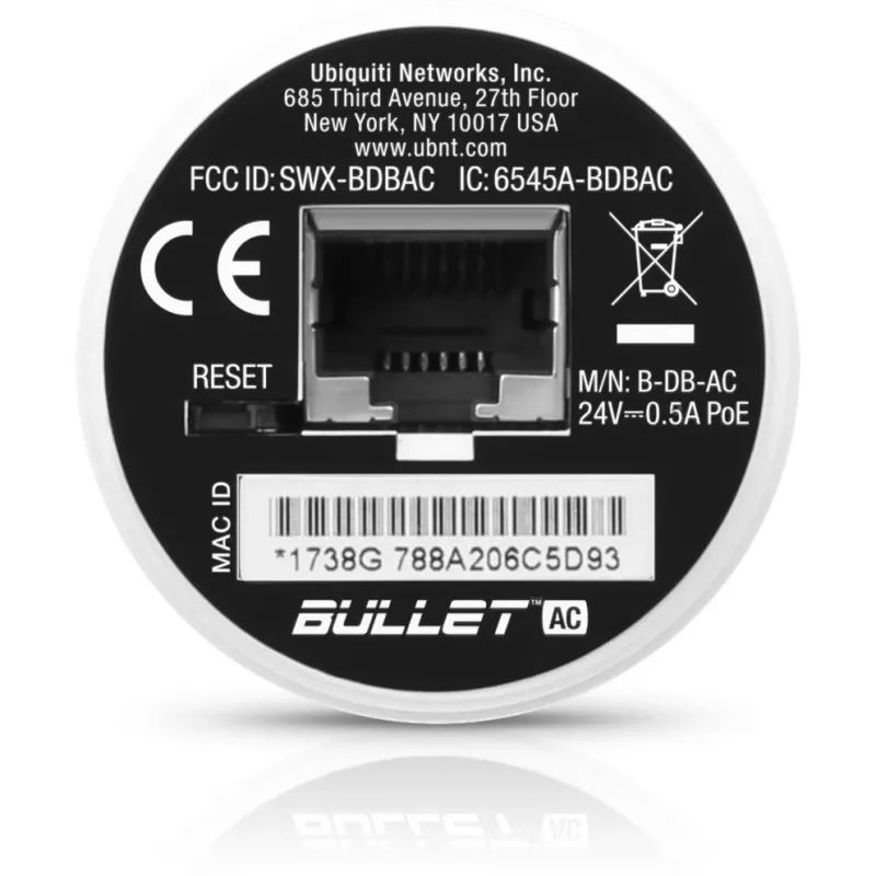 Ασύρματο σημείο πρόσβασης Ubiquiti B-DB-AC 2,4 GHz 5 GHz