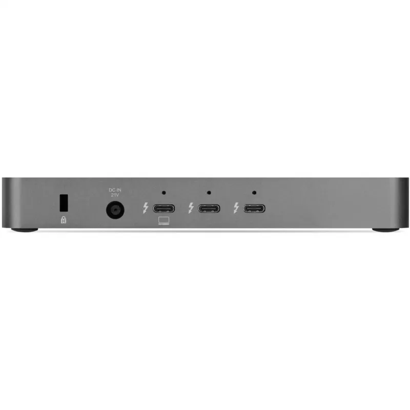 Thunderbolt 5 Hub, Σταθμός σύνδεσης Γκρι/Μαύρο, Thunderbolt 5, USB-A