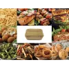 Beper C103ACC004 δίσκοι χαρτιού ψησίματος για φριτέζες αέρα, 50 τεμ., 24x24x4,5 cm