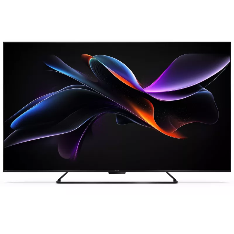 Sharp 65HR7265E 65" 4K UHD Smart LED τηλεόραση, Google TV, Wi-Fi, μαύρη