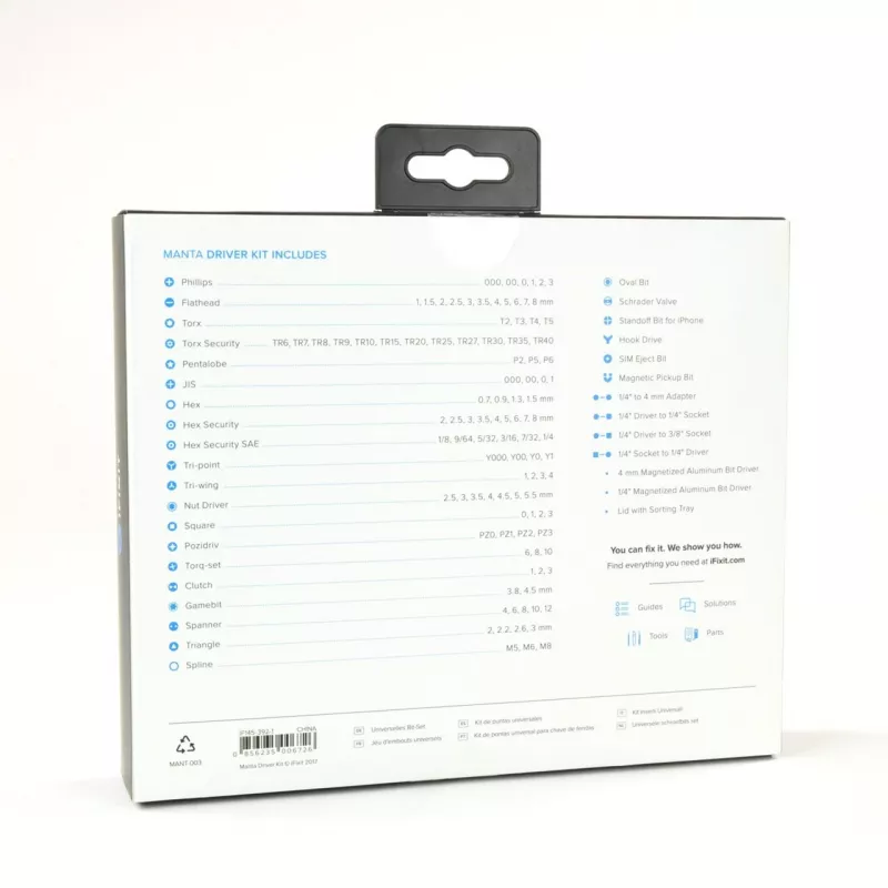 iFixit EU145392 Κατσαβίδι-Μύτη 112 τεμ.