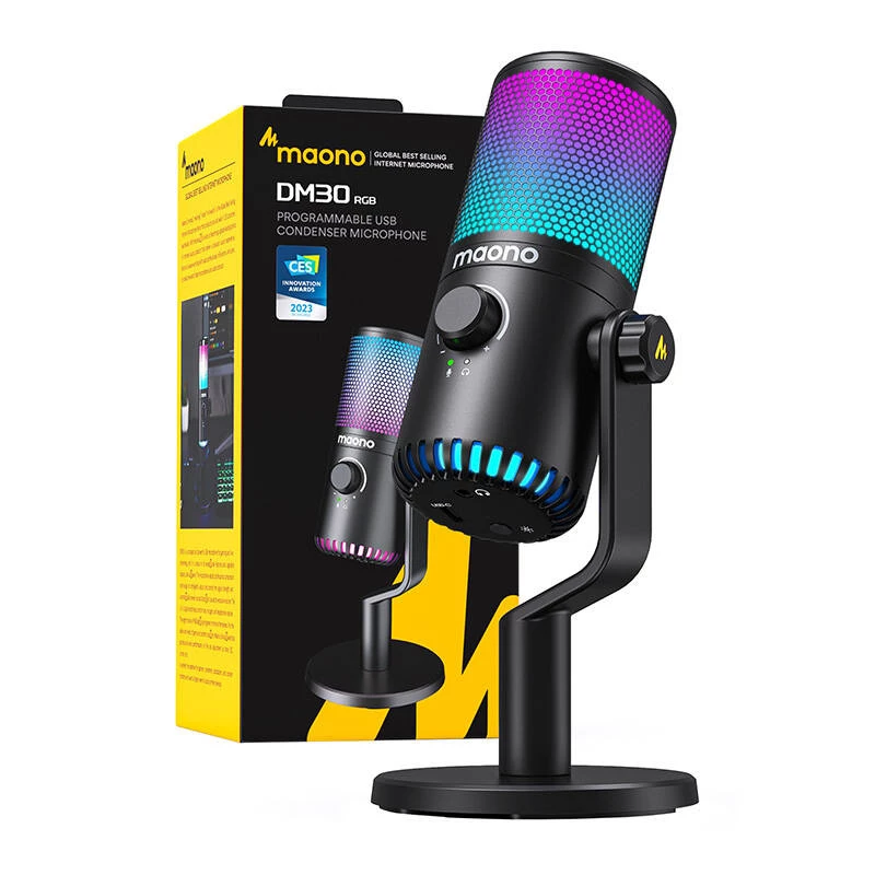 Μικρόφωνο gaming Maono DM30RGB