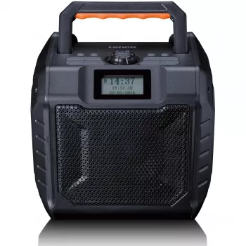 Φορητό ψηφιακό ραδιόφωνο Lenco ODR-160GY γκρι FM/AM με ψηφιακό δέκτη και συμπαγή σχεδιασμό