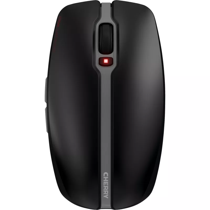 Επιτραπέζιο σετ CHERRY Stream Desktop Recharge πληκτρολόγιο και ποντίκι Universal RF Wireless AZERTY Βελγικό μαύρο