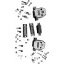 D-Sub SET25 - σετ D-Sub - 2x θήκη + ένθετα 25 ακίδων (10122004)