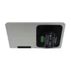 Shelly Wall Display X2 πίνακας ελέγχου, Wi-Fi, Bluetooth, ασημί + BLU H&T ιβουάρ