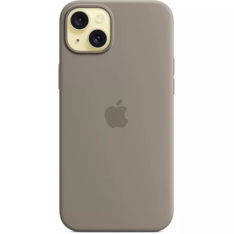 Θήκη σιλικόνης Apple iPhone 15 Plus MagSafe Clay
