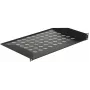 Ράφι rack LOGON RAS203BL μαύρο 30 kg αντοχή 19 inch