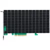 HighPoint Host-Bus-Adapter Rocket 1204 PCI-Ex8v3 - 4x M.2 NVMe - NVMe - PCI-Express