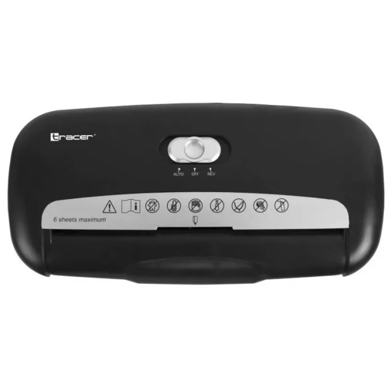 Tracer Razor 2 Καταστροφέας εγγράφων κοπή λωρίδων 70 dB μαύρο