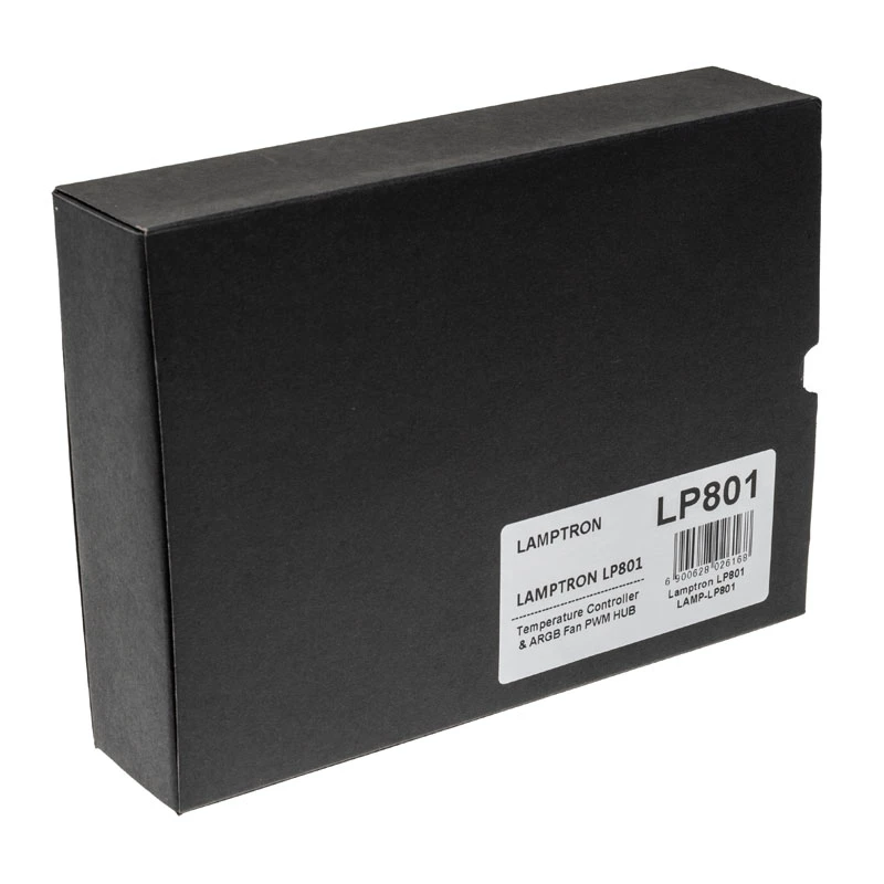 Ελεγκτής ανεμιστήρων Lamptron LP801 με οθόνη