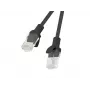 Καλώδιο δικτύου LANBERG PCU6-10CC-0100-BK RJ-45 Cat6 1 m Μαύρο U/UTP