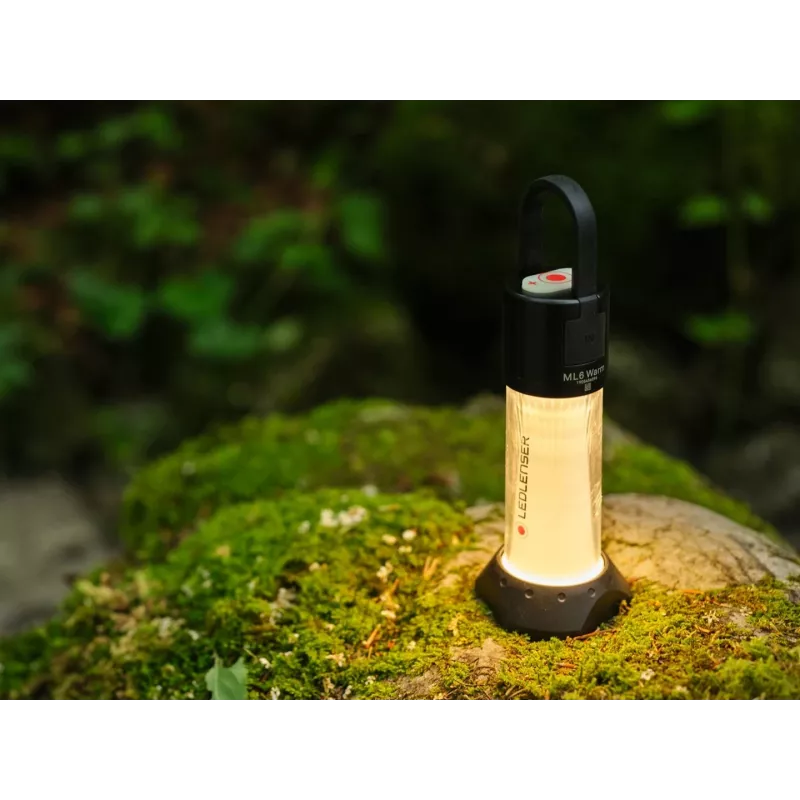Ledlenser ML6 θερμό φως μαύρο, λευκός γενικός φακός LED