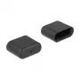 Προστατευτικό κάλυμμα υποδοχής DeLOCK 64008 USB Type-C μαύρο