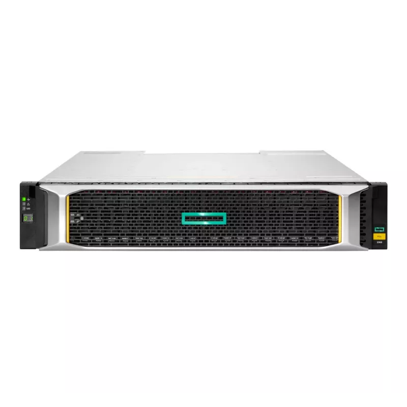 Συστοιχία δίσκων HPE MSA 2060 0 TB Rack 2U Ασημί Μαύρο HDD SSD