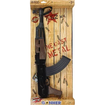 Pulio Metal Commando Gewehr Gonher – παιδικό μεταλλικό όπλο βελών, Μοντέλο 1551135/6