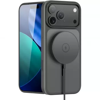 StyleShell INVISIO, θήκη κινητού Μαύρο, iPhone 17 Pro Max, συμβατή με MagSafe