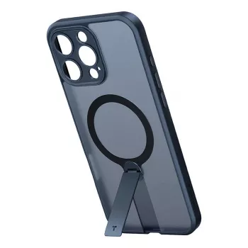 Θήκη Torras Pstand Spin για iPhone 16 Pro (Μαύρη)