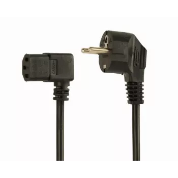 Καλώδιο POWER ANGLED VDE 1.5M/PC-186A-VDE1B-1.5M GEMBIRD