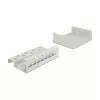 Keystone patch panel DeLOCK 43412 8 port γκρι