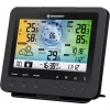 Bresser 7002580 Weather Center 5-in-1 ψηφιακός μετεωρολογικός σταθμός Wi-Fi με επαγγελματικό αισθητήρα, οθόνη 5,7″, ρεύμα δικτύου, μαύρος