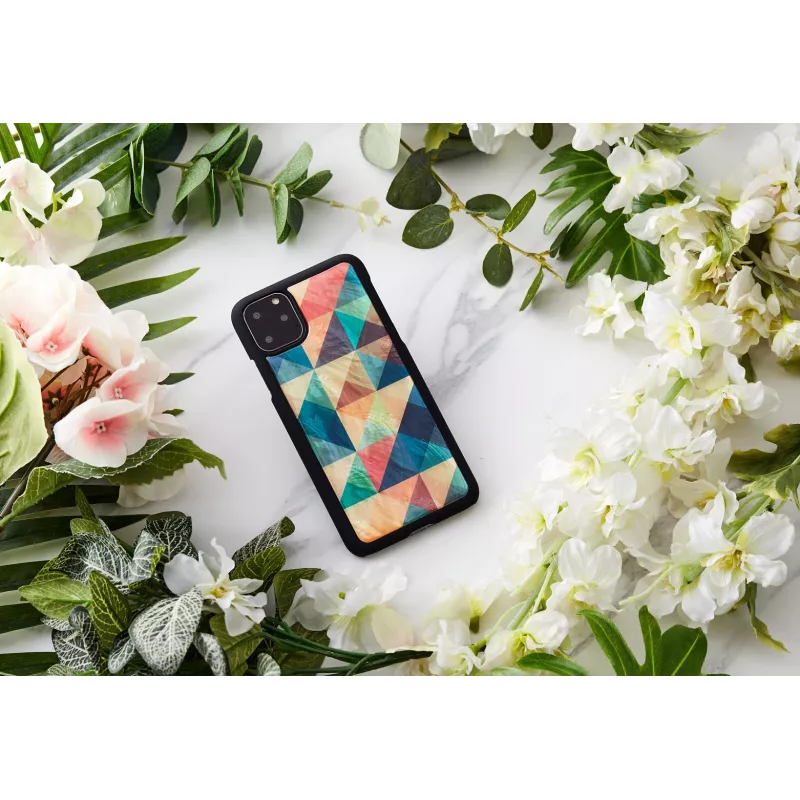 Θήκη smartphone iKins για iPhone 11 Pro Max — Mosaic μαύρο προστατευτική θήκη