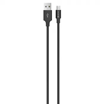 Καλώδιο USB Micro-B Devia Pheez Series 5V 2,4A 1 m — μαύρο