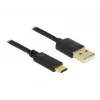 Καλώδιο USB DeLOCK 85209 USB 2.0 3 m USB A USB C μαύρο